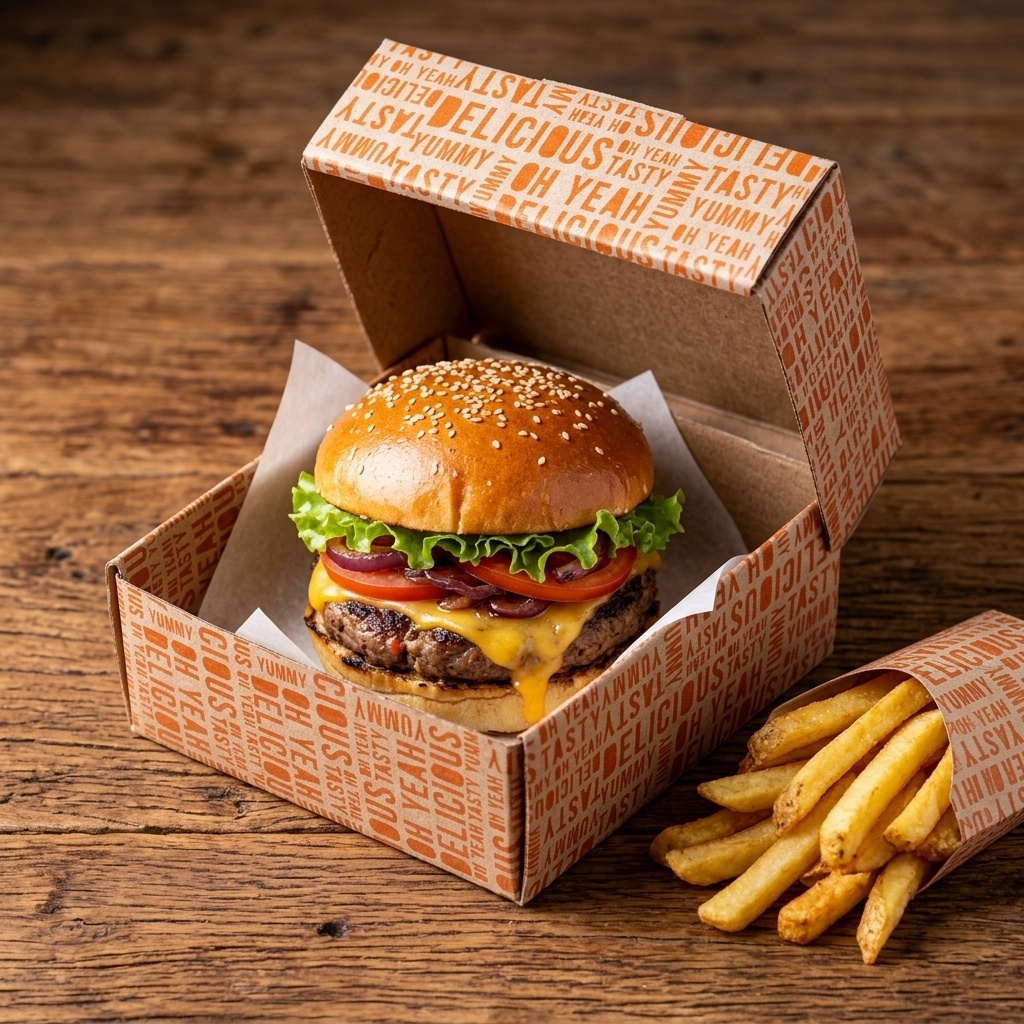 Burger, Roll, Dosa & Idli Boxes